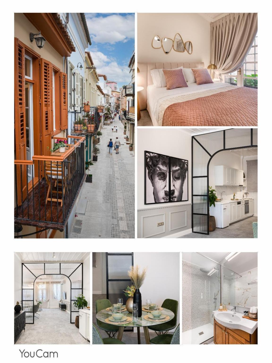 Mavrogenous Luxury Apartments Нафплион Стая снимка