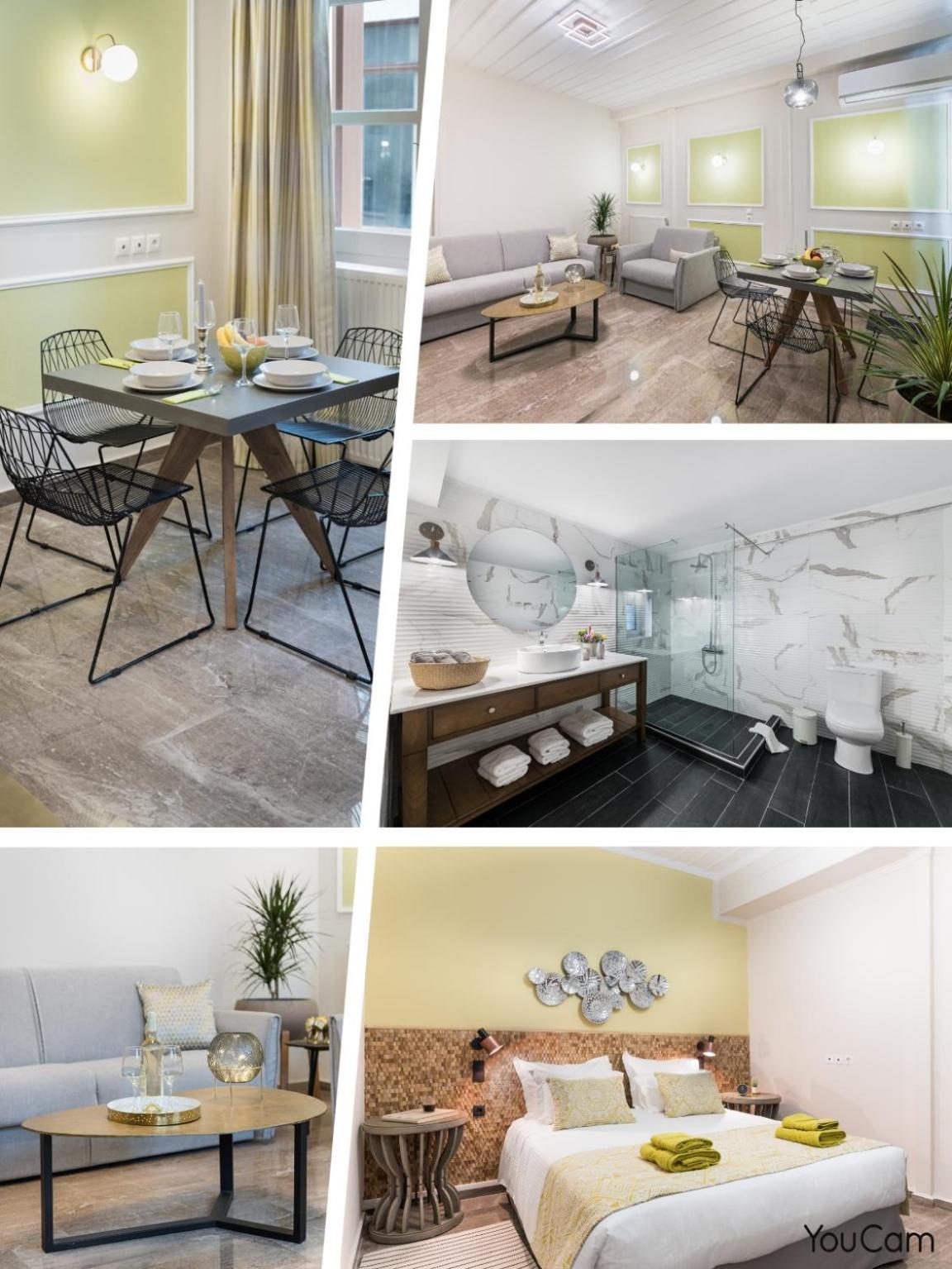 Mavrogenous Luxury Apartments Нафплион Стая снимка