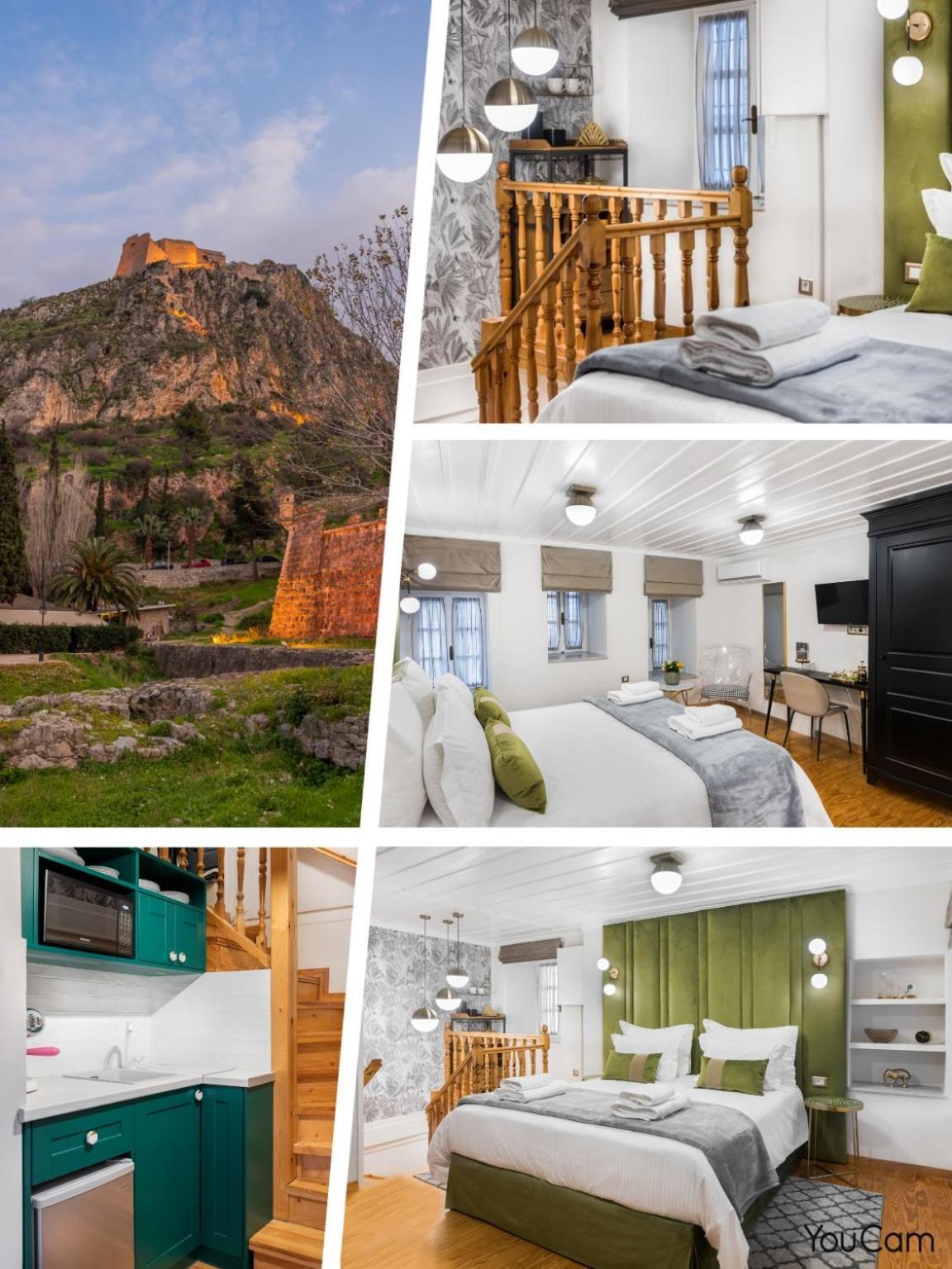 Mavrogenous Luxury Apartments Нафплион Стая снимка